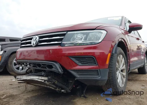 2018 Volkswagen Tiguan 2.0T S from USA, damaged, VIN 3VV0B7AX8JM111961